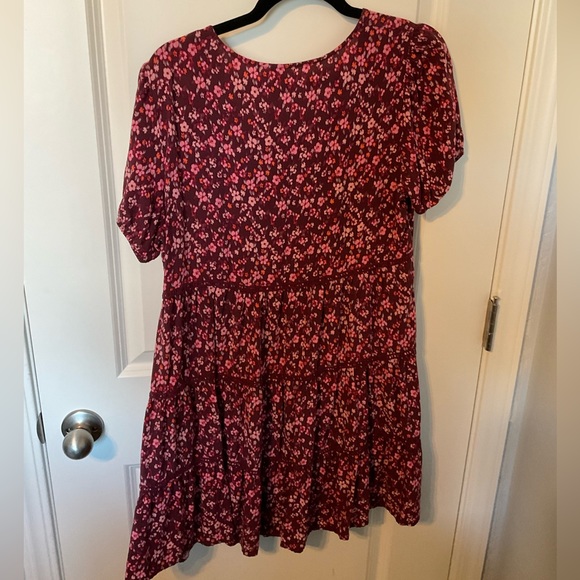 Wild Fable Pink Floral Mini Dress - Picture 4 of 4